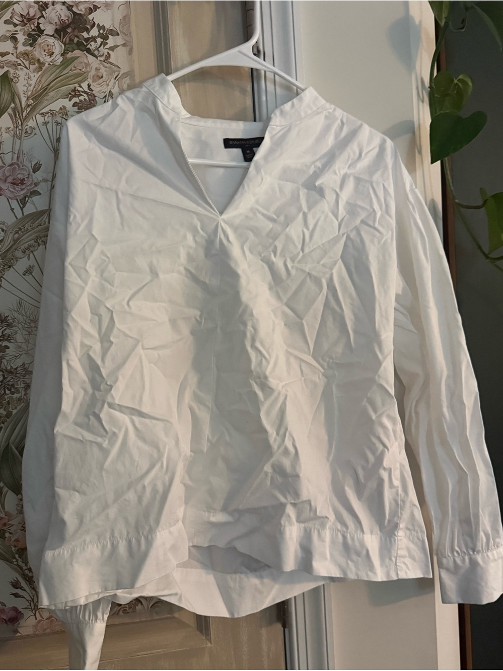 White womens Popover Shirt - Collection